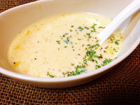 牛乳アレルギーの方でも大丈夫！簡単素材で作れる「 豆乳コーンスープ 」