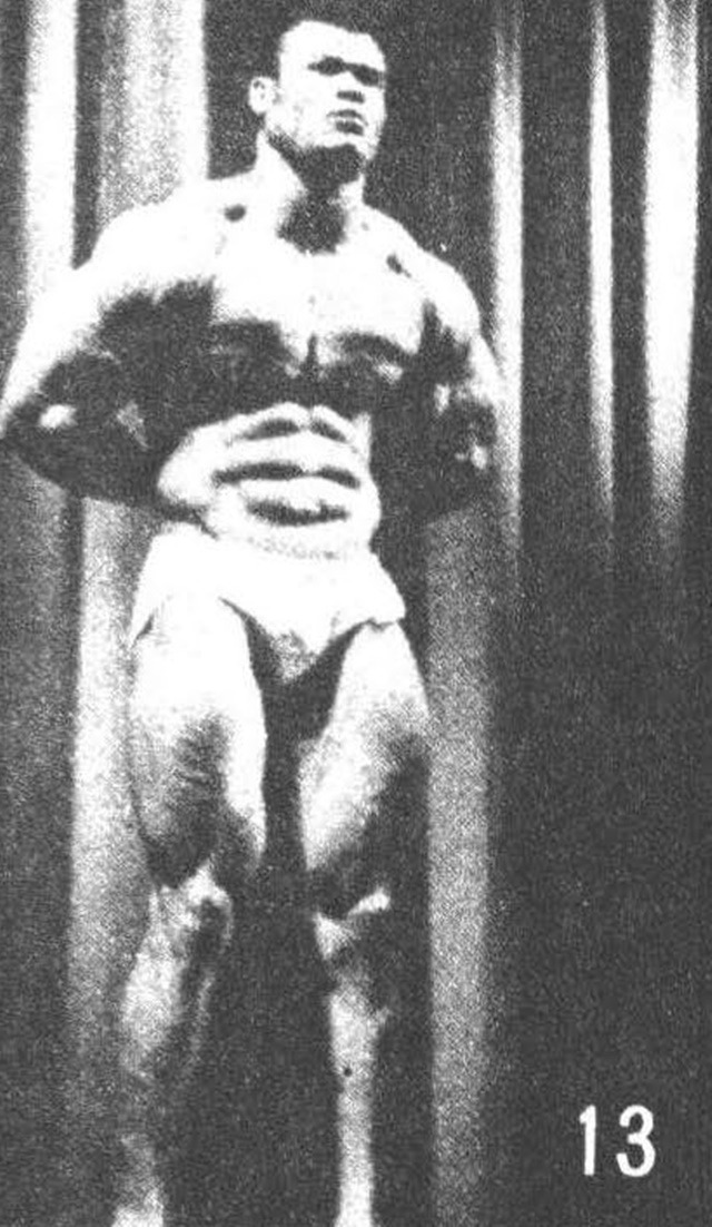 モスト・マスキュラー賞を獲得したフレデリックの筋肉は形容しがたいすさまじさだ。