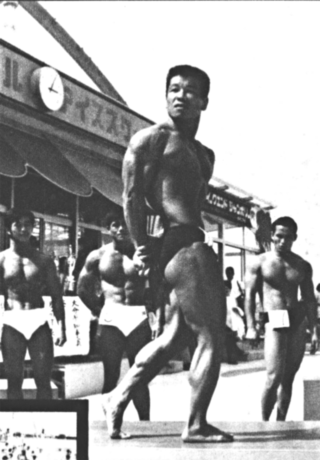 初代ミスター東九州となった住友金属の寺川選手('72ミスター九州4位)