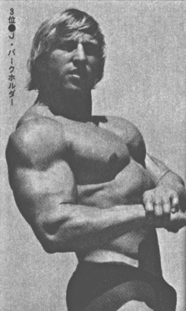 ３位●J・バークホルダー