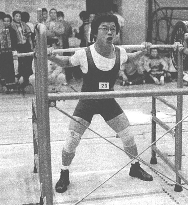 フェザー級優勝・堀江辰吉選手（住友金属小倉）