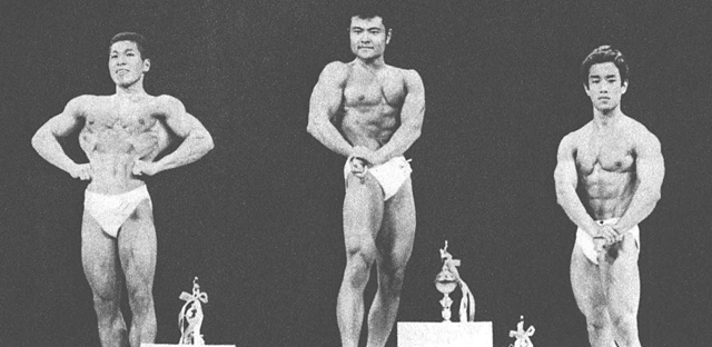 オープン参加の部。左から2位・石川、1位・船沢、3位·富山