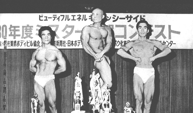 一般の部、左から2位・久原、1位・蒲田、3位・納見