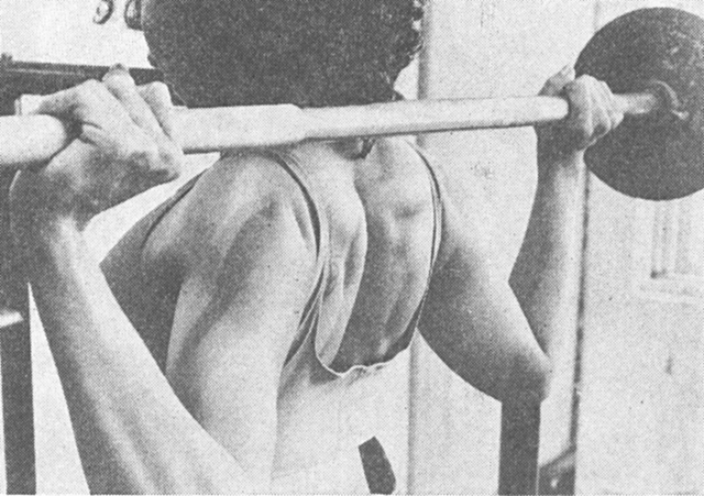 〔バフィのバック・プレス〕