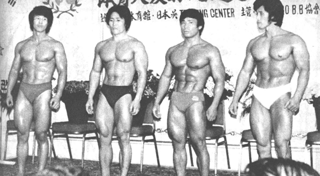 左から宋善泰、崔今植、森田茂、權永鶴