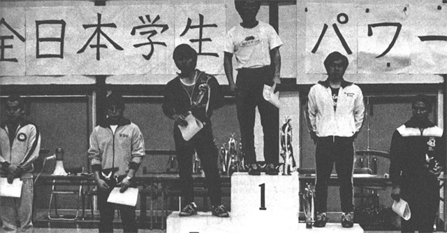ミドル級上位入賞者