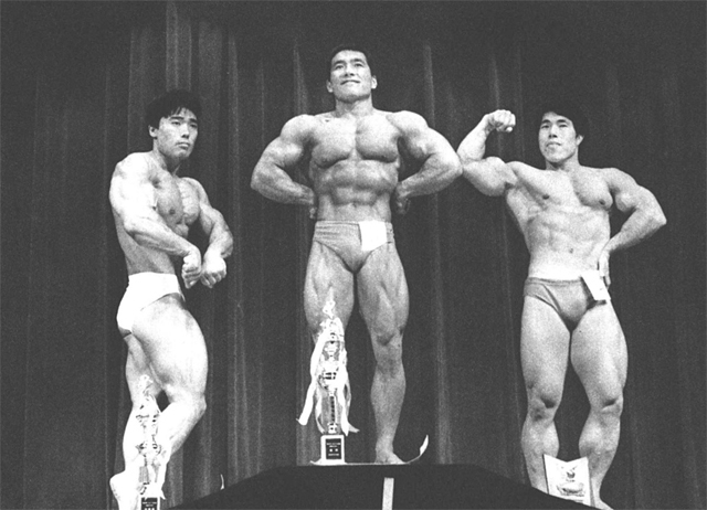 選抜大会上位3選手。左から2位・奥田、1位・長宗、3位・朝生