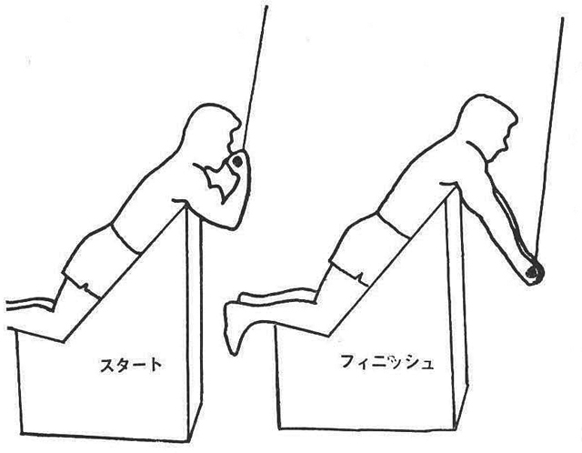［図5]インクライン・トライセプス・プレスダウン・オン・ラット・マシン