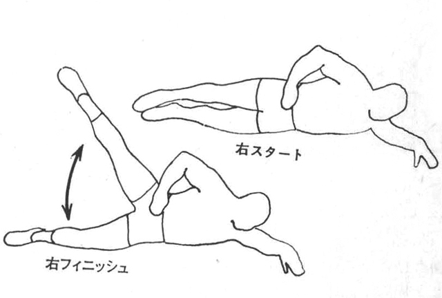 [図10]ライイング・サイド・レッグ・レイズ