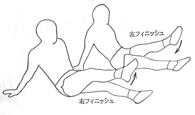 [図6]レッグ・レイズ・クロス