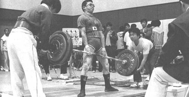 52㎏優勝・丸本秀敏選手S170.0　B107.5　D220.0　T477.5