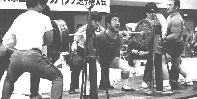 82.5㎏級優勝・中尾達文選手S295.0　B185.0　D270.0　T750.0