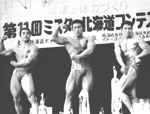左から2位・石黒、優勝・門脇、3位・太田