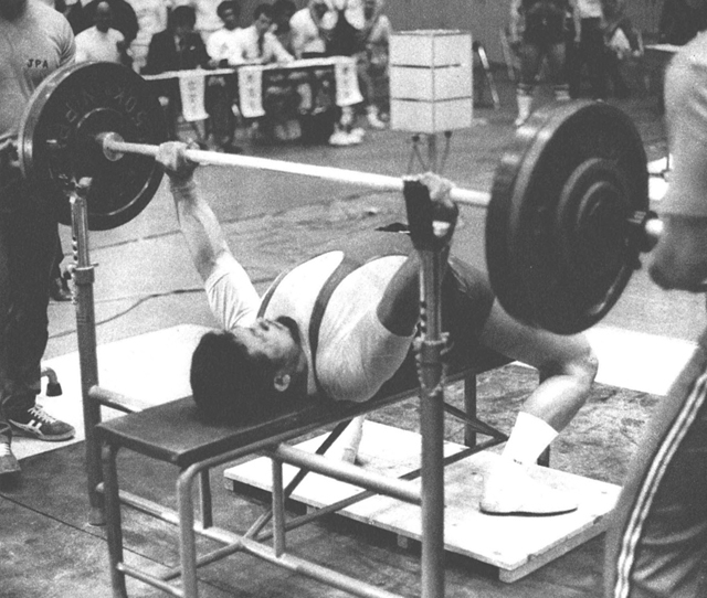 82.5kg級優勝・中尾達文選手S302.5kg、B180kg、D265kg、T747.5kg