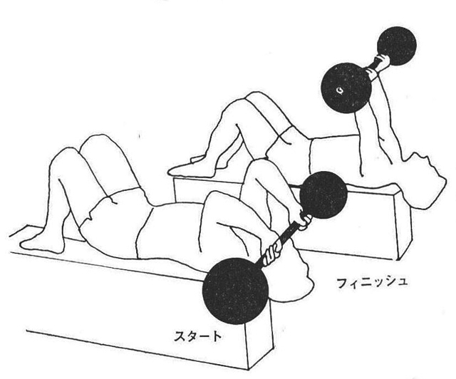 〔図8〕ライイング・フレンチ・プレス・チン