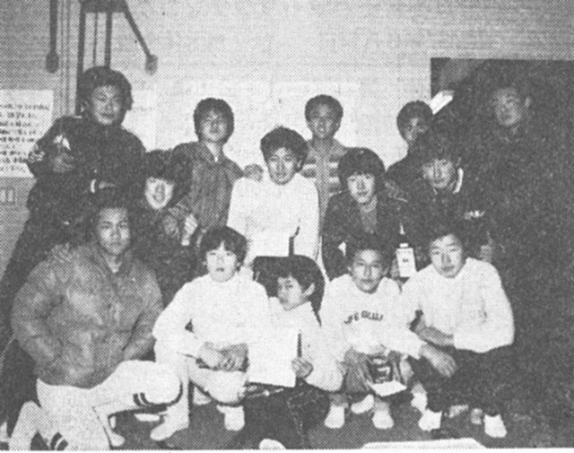 〔湘南ジム開般2周年記念パワーに参加したジュニアたち〕