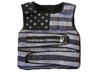 【Unbroken Designs】STARS AND STRIPES 18kgウェイトベスト