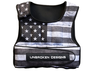 【Unbroken Designs】STARS AND STRIPES 9kgウェイトベスト