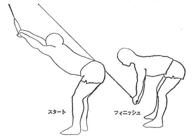 [図1]ベント・オーバー・プルダウン