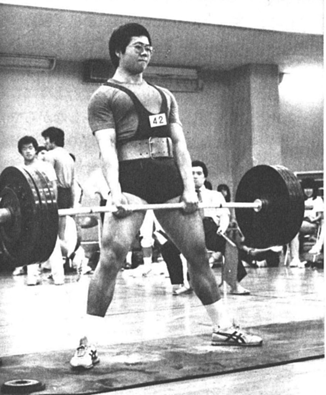 90kg級優勝・大森研一選手Ｓ225.0　Ｂ160.0　Ｄ225.0　Ｔ610.0