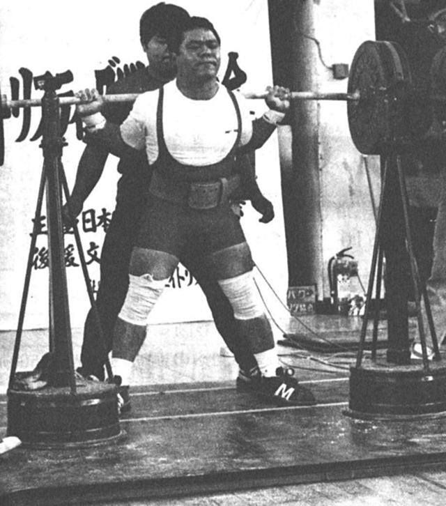67.5kg級優勝・西村正浩選手S220.0 B160.0 D230.0 T610.0
