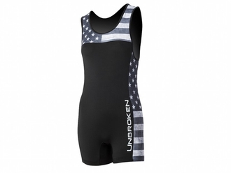 【Unbroken Designs】 Stars and Stripes Singlet