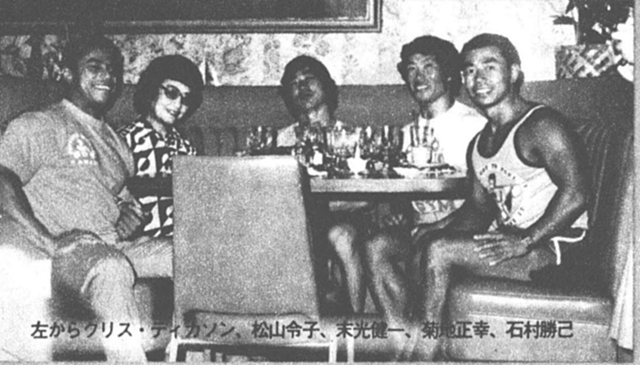 左からクリス・ディカソン、松山令子、末光健一、菊地正幸、石村勝己