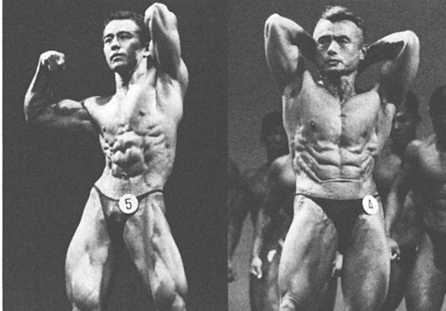 9位・登坂勉(右)、10位・内藤格