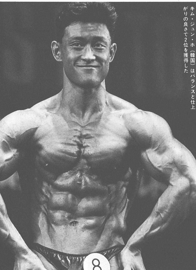 キム・ジュンホ(韓国)はバランスと仕上がりの良さで2位を獲得した