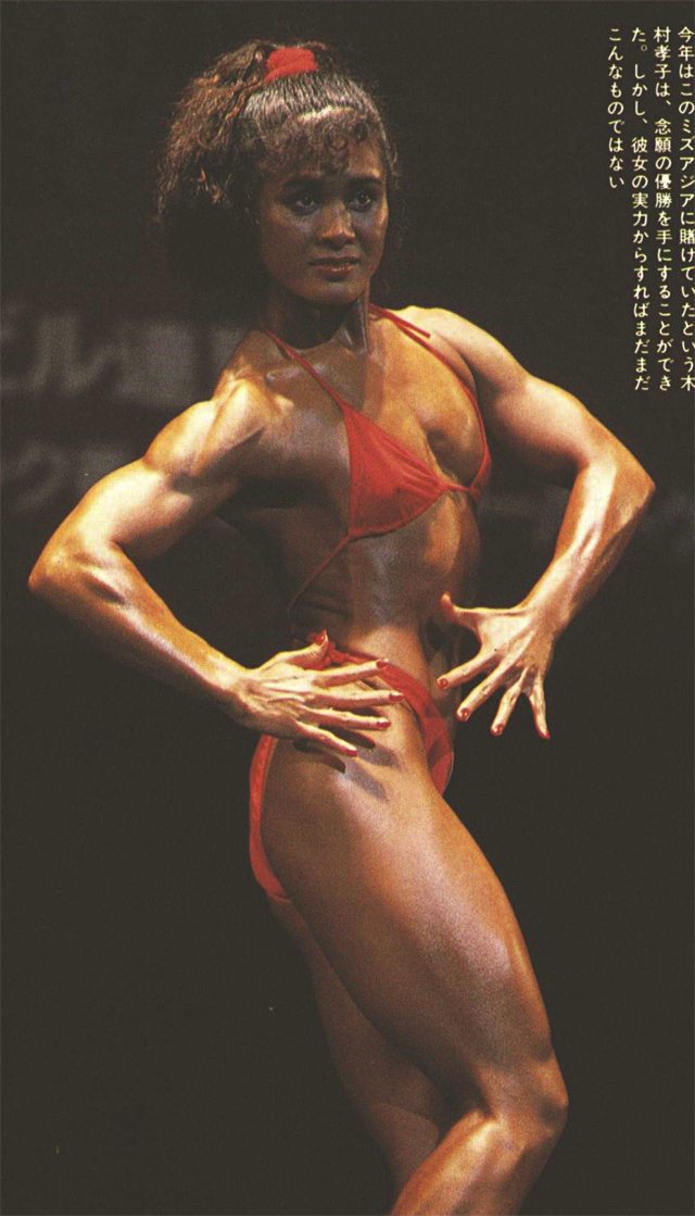 今年はこのミズアジアに賭けていたという木村孝子は、念願の優勝を手にすることができた。しかし、彼女の実力からすればまだまだこんなものではない