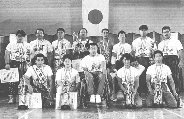 各クラスの優勝者、よっ日本一!