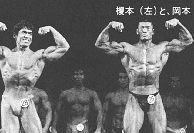 榎本(左)と、岡本