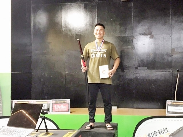 90㎏以下級 中村選手 「全力で取り組めました、ノーレップはなかったので良かったです。個人的には無差別級で戦っていきたいと思うのでそれを見据えてトレーニングに励んでいきたいです」。
