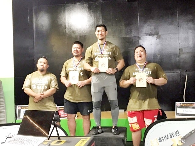 無差別級 1位吉原選手 2位大吉選手 3位羽田選手