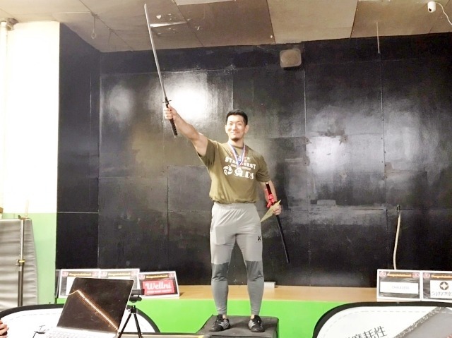 「挑戦的に参加をさせて頂きました、世界大会に向けて頑張ります。」