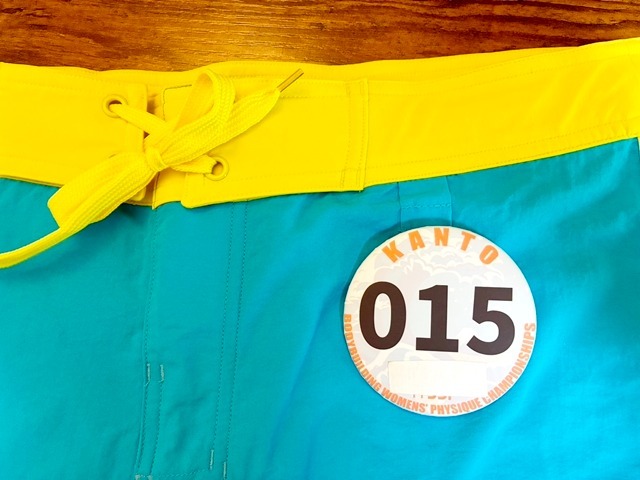 ゼッケン装着イメージ