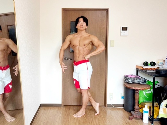 なお、メンズフィジークのカテゴリに出場したことがないためポージングの細かい部分は大目にみてほしい