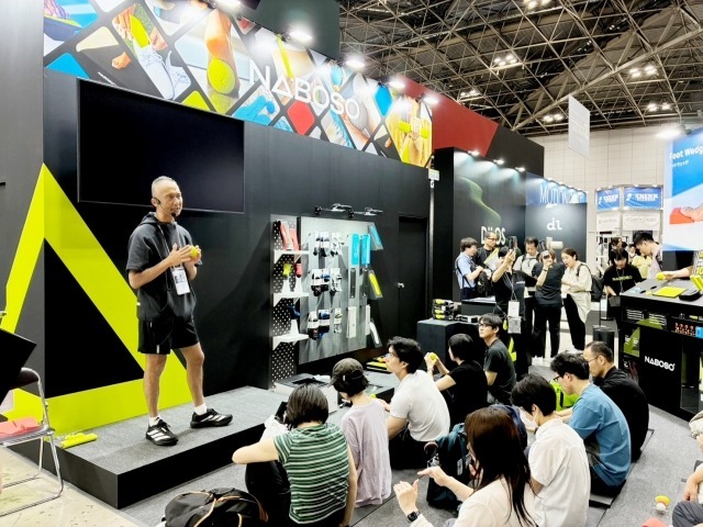 コンディショニンググッズ、NABOSO。セミナーが大盛況。